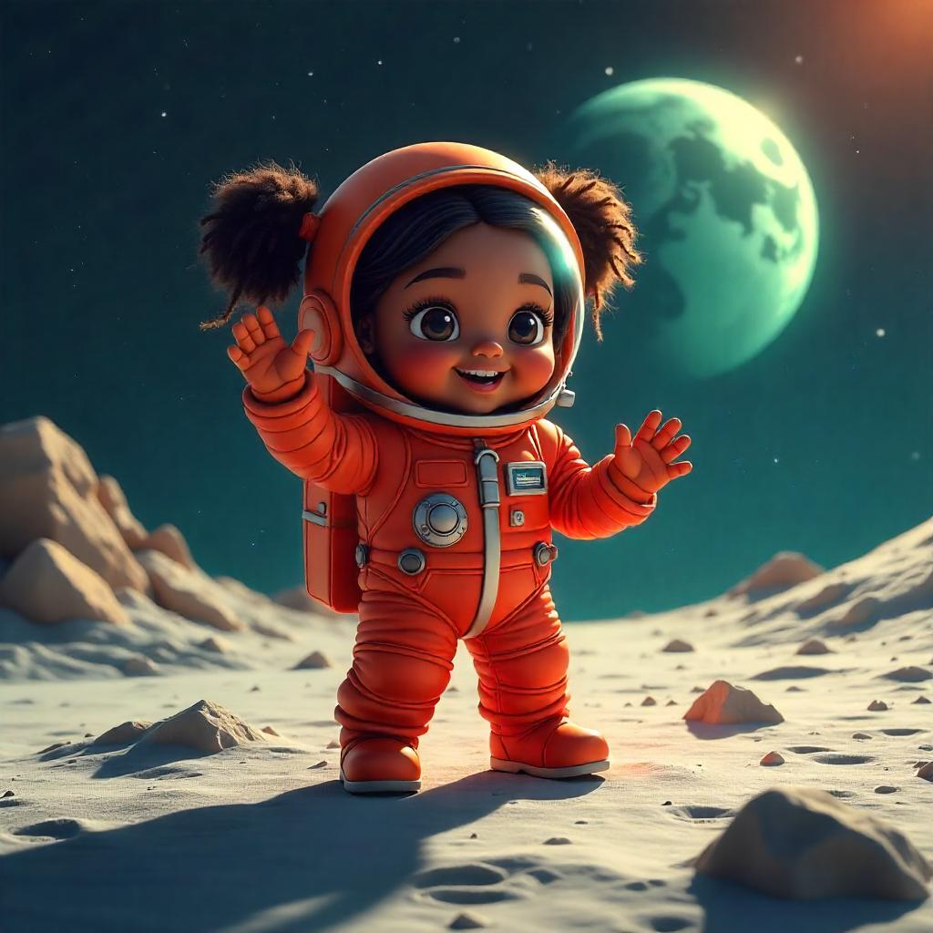 A – astronaut