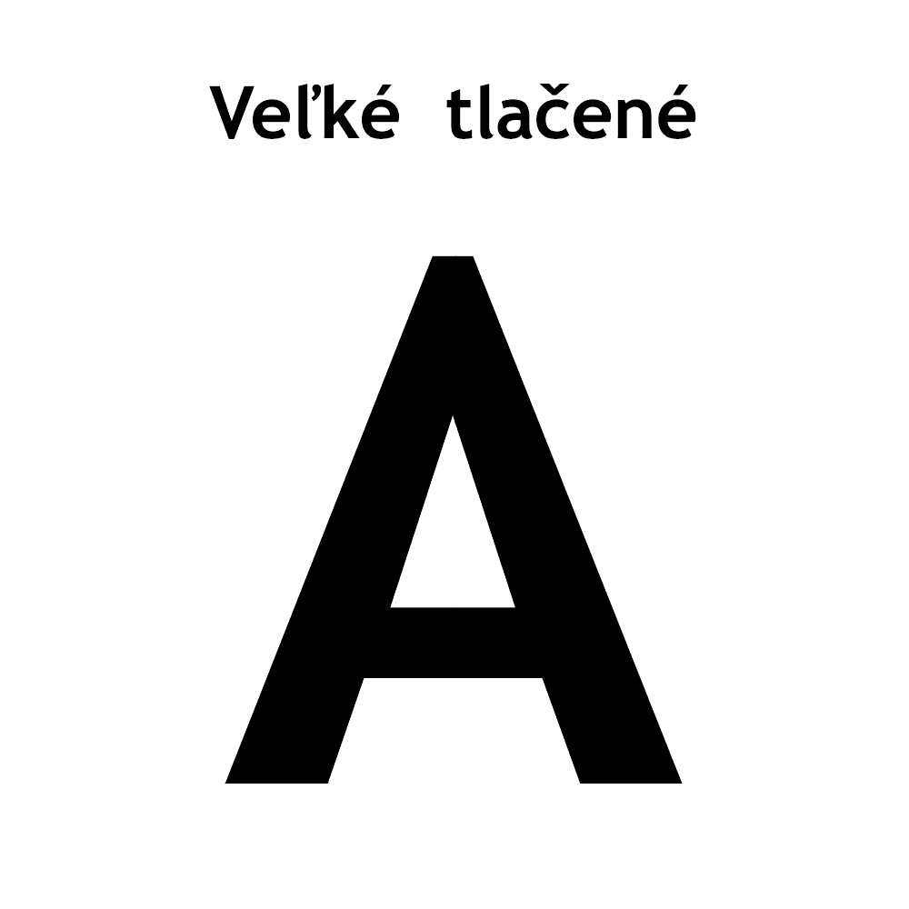 Veľké tlačené A