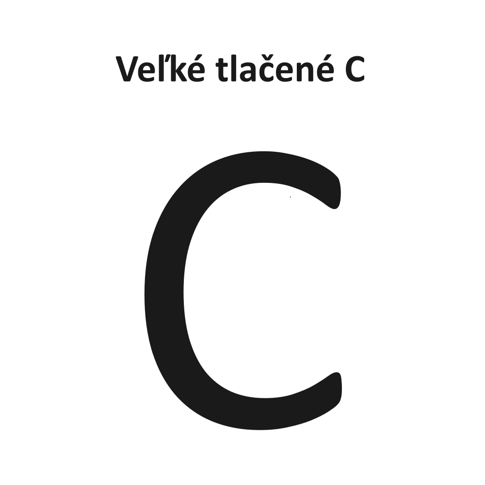 Veľké tlačené C