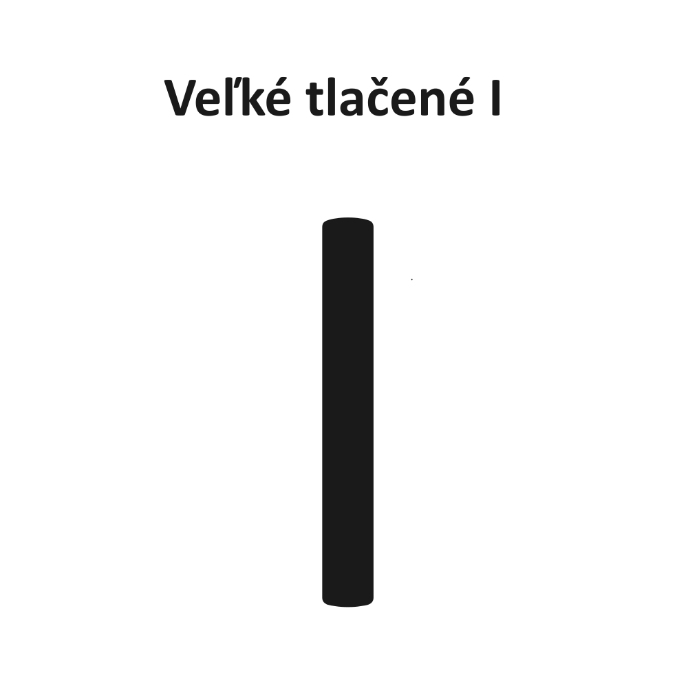 Veľké tlačené I