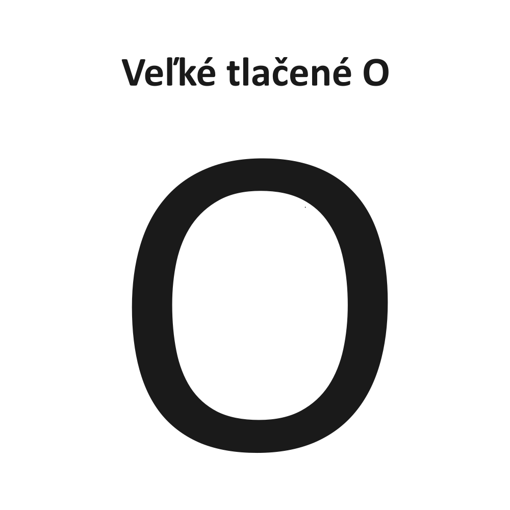 Veľké tlačené O
