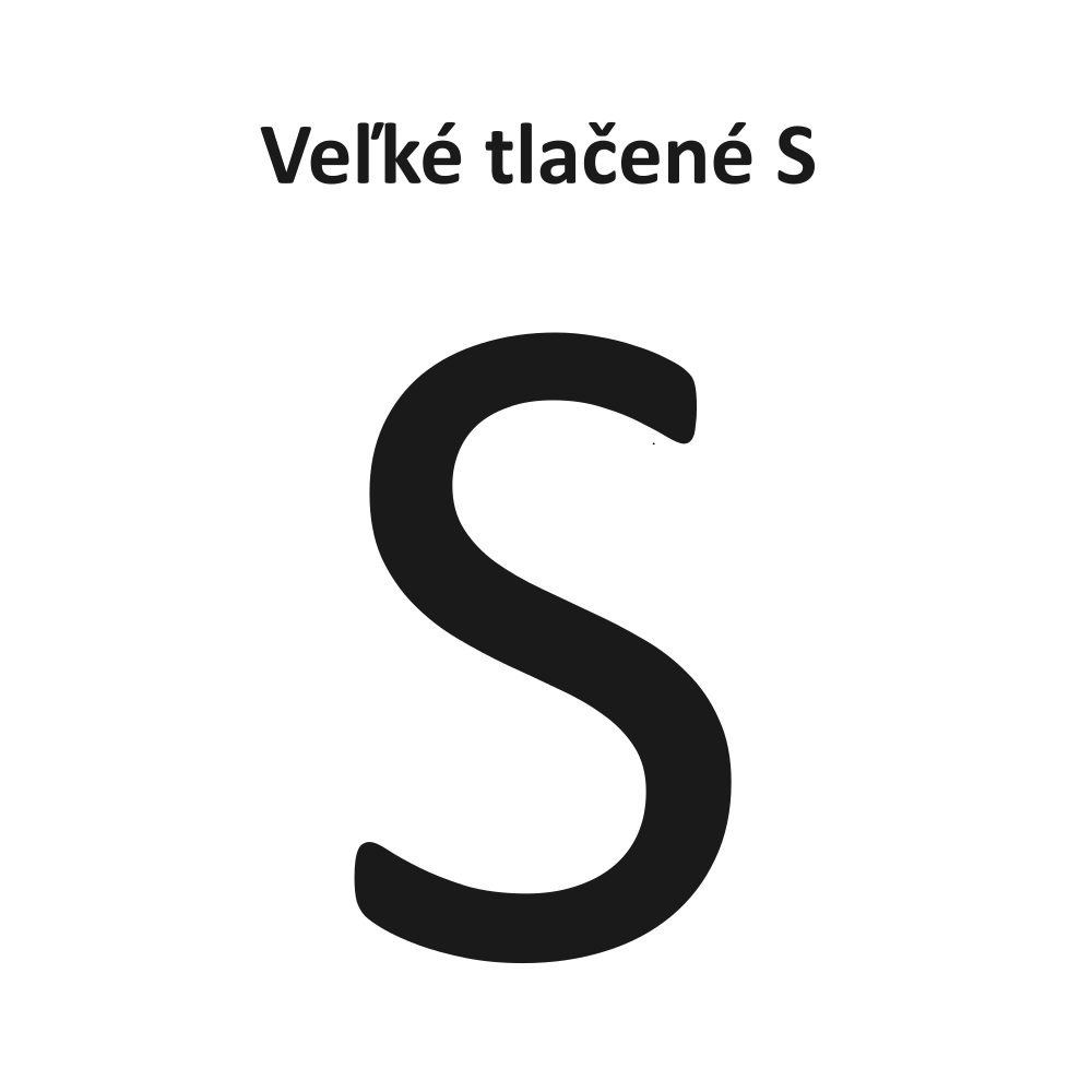Veľké tlačené S