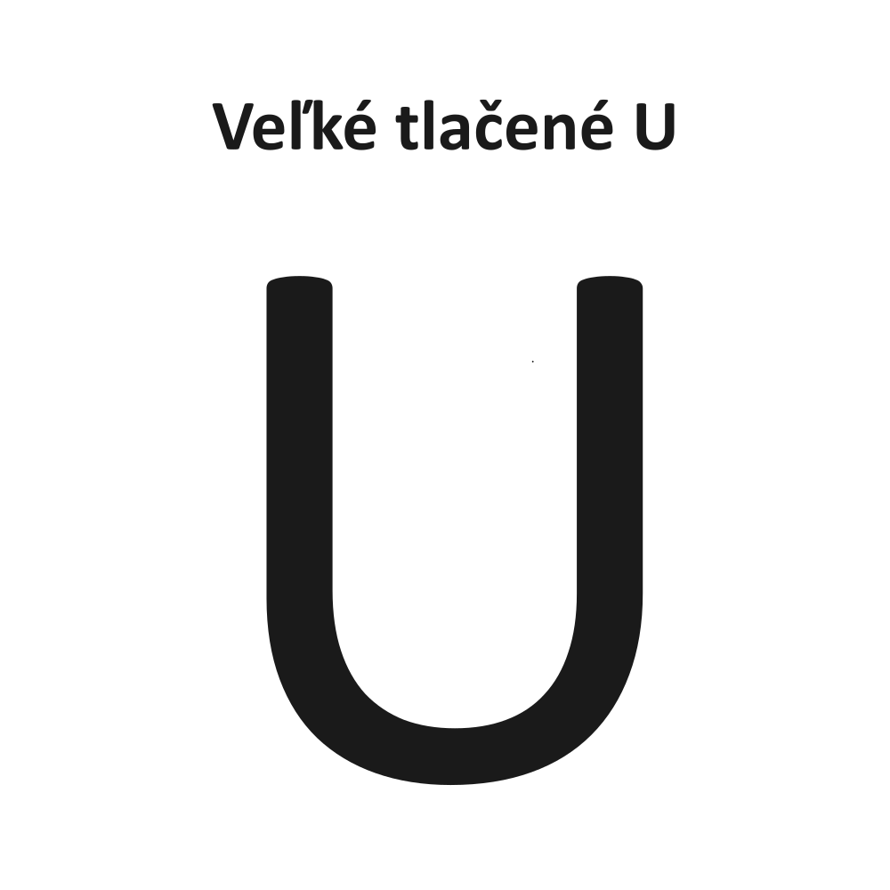 Veľké tlačené U