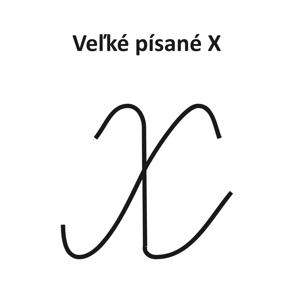 Veľké písané X