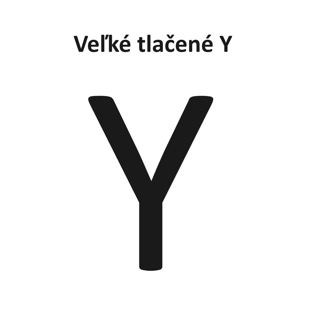 Veľké tlačené Y