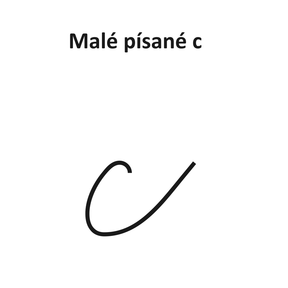 Malé písané c
