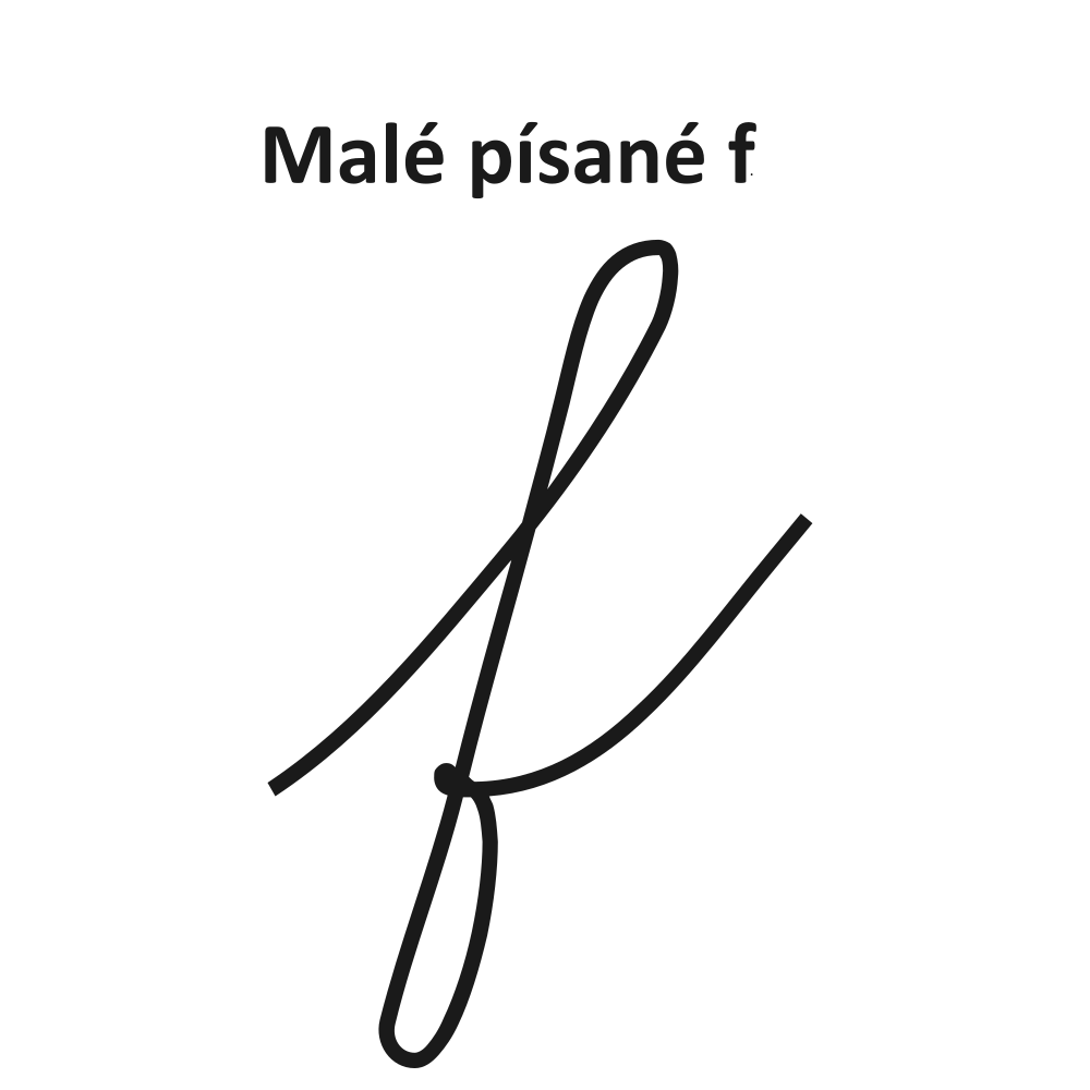Malé písané f