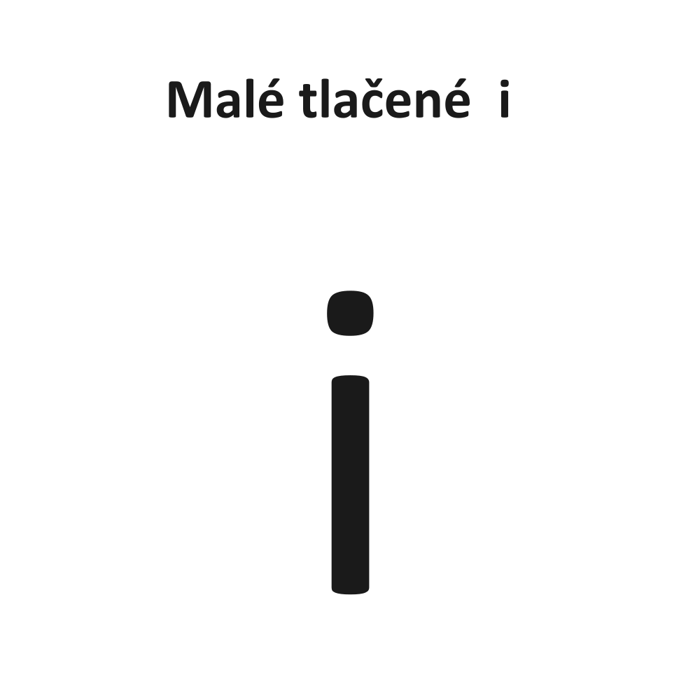 Malé tlačené i