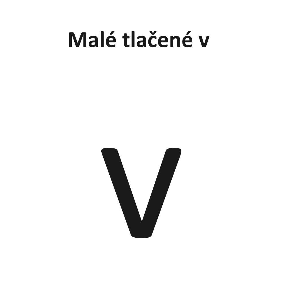 Malé tlačené v