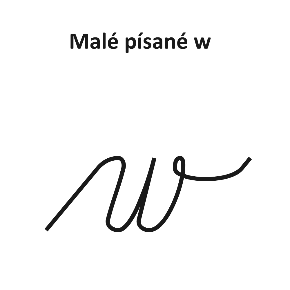 Malé písané w